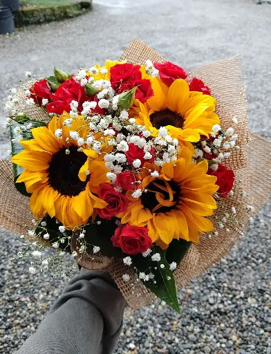 Bouquet piccolo fiori misti