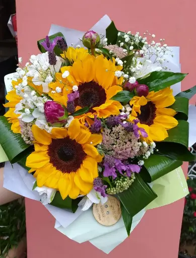 Bouquet grande fiori misti